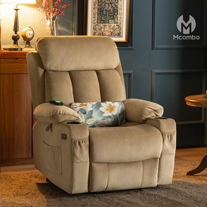 JKY Furniture Chaise inclinable électrique moderne relaxante et paresseuse avec massage et chauffage pour le salon - Product Image 2
