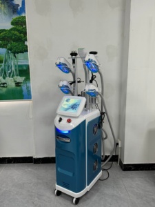 Máquina Reafirmante Corporal de Doble Cabezal con Manijas Refrigerantes para Tratamiento Profesional de Contorno - Product Image 4