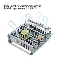 Alimentation à découpage LED DC-DC 12V 60W 5A simple et fine SMPS CE ROHS pour