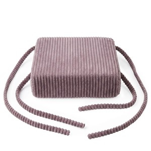 Coussin <span class=keywords><strong>rehausseur</strong></span> de chaise haute pour enfants en mousse de sécurité, avec tissu en velours côtelé amovible et lavable – Offre Spéciale - Product Image 4