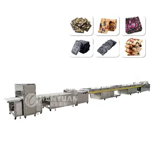Turrón de máquina de fabricación de turrón de línea de producción de dulces turrón caramelos de la máquina de corte