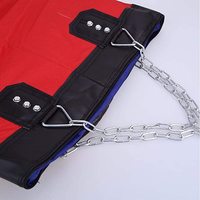 Sac de frappe lourd en sable solide, sac de frappe suspendu, sac de frappe avec chaînes et crochets spéciaux, exercices, entraînement, sac de puissance