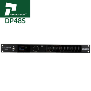 Bộ xử lý âm thanh kỹ thuật số chuyên nghiệp Paulkitson DP48S 4 vào 8 ra, kim loại, ghép nối stereo chủ động, quản lý loa USB/XLR - Product Image 4