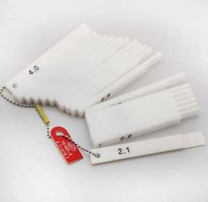 उच्च गुणवत्ता वाला वाहन उद्योग गैप गेज 0.1-10 मिमी सटीकता 0.05 मिमी सफेद - Product Image 1