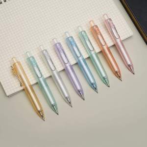 <span class=keywords><strong>Penna</strong></span> Promozionale Trasparente Opaca da 0,5 mm <span class=keywords><strong>con</strong></span> <span class=keywords><strong>Inchiostro</strong></span> <span class=keywords><strong>Gel</strong></span> e Clip Metallica Creativa, <span class=keywords><strong>Penna</strong></span> <span class=keywords><strong>a</strong></span> <span class=keywords><strong>Sfera</strong></span> in Plastica Blu (Non Blu) - Product Image 1