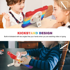 Meilleures ventes Étui pour tablette <span class=keywords><strong>Lenovo</strong></span> <span class=keywords><strong>Tab</strong></span> <span class=keywords><strong>M8</strong></span> TB-8705F 2020 en silicone et PC avec bandoulière, dragonne et béquille 8 pouces - Product Image 4