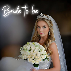 Letrero de Neón Personalizado de Entrega Rápida para Futura Novia, Decoración de Pared para Fiesta de Compromiso, Letrero de Futura Novia, Regalo Personalizado para la Novia - Product Image 6