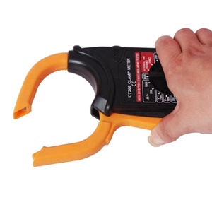 Multimètre numérique à pince DT266, mesure de tension et de courant AC/DC, gamme automatique 1000V 20A avec cordons de test - Product Image 3