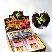 Bestseller Jouet en caoutchouc réaliste en forme de chocolat, extensible, moelleux, anti-stress, croquant, boîte cadeau pour les 14 ans et plus, unisexe