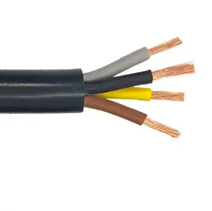 Cable de cobre 20 22 24 AWG/2 3 5 6 8 núcleos cable KVV cable de control de señal con revestimiento de PVC