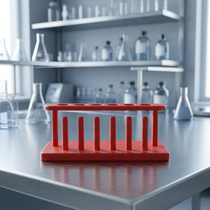 Soporte para Tubos de Ensayo de Vidrio Borosilicato de 18 mm, Resistente a Químicos, para Laboratorio - Product Image 3