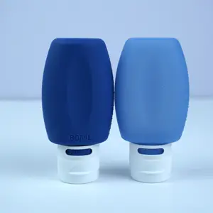 Portátil 80Ml 60Ml Mini Garrafa Viagem Cuidados Com A Pele Set Silicone Leak Proof Viagem Tamanho Garrafa Set