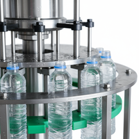 Usine de production d'eau pure automatique à capacité personnalisée avec bouteilles en plastique/verre de 200 ml à 2 L