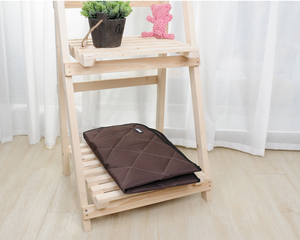 Alfombrilla calefactora interior de madera de patrón sólido con cable resistente a la masticación, cama eléctrica autocalentable, máquinas absorbentes para mascotas - Product Image 2