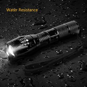 ไฟฉายซูม LED ไฟฉายซูมได้สำหรับการล่าสัตว์ ตั้งแคมป์ เดินป่า วิ่ง ปากกาไฟฉาย ไฟฉายหยก - Product Image 3