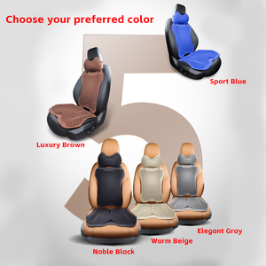 Kaymaz araba koltuk minderi soğutma jeli ve masaj düğümleri ile | Kamyon/Van sürücüleri için havalandırmalı silikon ped - Product Image 4