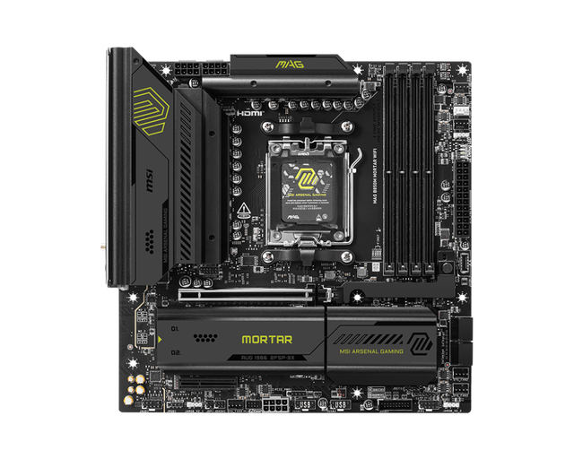 Brand New B850M MORTAR WIFI Gaming Motherboard Socket AM5 4xDDR5 UDIMM Support R9000/8000/7000 Processor Computer Motherboard