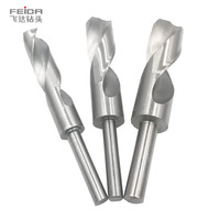Foret hélicoïdal FEIDA HSS M2 1/2 pouce en acier rapide à queue réduite pour le perçage du métal, de l'acier inoxydable, de l'alliage de titane et de l'aluminium