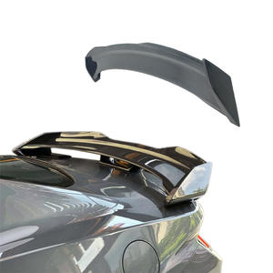 Aile de spoiler look cheval noir <span class=keywords><strong>prix</strong></span> usine pour ford <span class=keywords><strong>mustang</strong></span> 2024 + matériau en fibre de carbone - Product Image 5