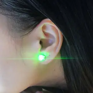 Dancing Party or Lady Party LED Flashing Light Up Led Earring Ear Stud Led Eardrop Earbob Ear Clip