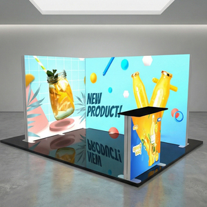 Expositor Gráfico de Tela con Marco de Aluminio de 6*3M, Montaje sin Herramientas, Envío Global, Directo de Fábrica, Servicio de Diseño Personalizado OEM - Product Image 3