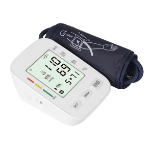 جهاز قياس ضغط الدم الرقمي للذراع العلوي للبالغين، جهاز أوتوماتيكي لقياس النبض بدرجة طبية لقياس ارتفاع ضغط الدم مع شاشة LCD - Product Image 3