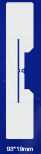 White Blank [93X19mm Antenna Version]