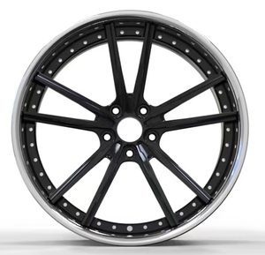 Nuevas llantas de aleación de aluminio forjado HRW PROJECT, totalmente personalizadas, de alta resistencia, tipo Deep Dish, de 18, 19 y 20 pulgadas, 5x114.3, para Durango SRT y Corvette. - Product Image 3
