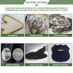 Toptan AWELLS Promosyon İşlemeli Ütüyle Yapışan Kanvas Spor Kulübü Logosu Arması Okul Rozeti Ödülleri Üniforma Ceket Ödül Keçesi - Product Image 5