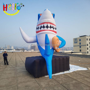 China inflable océano Animal modelo personalizado globo tiburón inflable para decoración de <span class=keywords><strong>acuario</strong></span> - Product Image 4