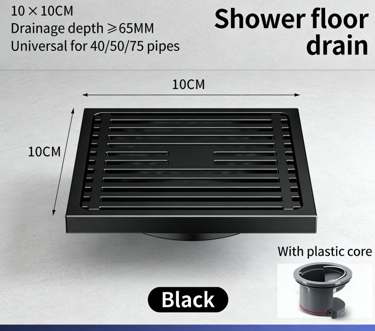 Bamboo row black-single use