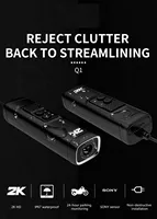 Enregistreur de conduite de moto M1 Fhd 2k Caméra de vélo électrique Enregistreur vidéo Caméra de moto étanche d'usine OEM