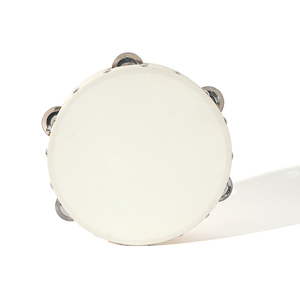 Mini Tambourin de Mariage 6 Pouces (15 cm) à une rangée de grelots, Instruments de Percussion Orff Éducatifs, Panderetas, Tambours à Main, Meilleures Ventes - Product Image 6