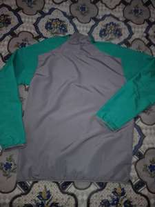 Pull-over coupe-vent d'entraînement de football en jersey de polyester tricoté à manches longues pour hommes par Club - Product Image 3