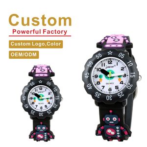 रोबोट पैटर्न फैशन डिजिटल प्रदर्शन कलाई घड़ी लड़कों के लिए वाटरप्रूफ <span class=keywords><strong>3</strong></span> बार बच्चों के खेल आकर्षण क्वार्ट्ज आंदोलन pvc बैंड ओएम/ओडम - Product Image 1