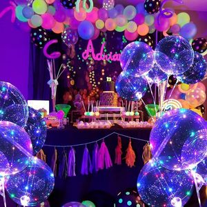 20 Inch Double-sided Printed TPU Material Bubble <b>Balloons</b> Wholesale Wedding Birthday Christmas Halloween Party <b>Decoration</b> LED - Product Image 2