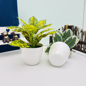 Plante artificielle de lierre vert en pot rond de 19 pouces, décoration intérieure, plante décorative pour la maison - Product Image 3