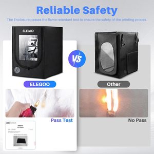 Elegoo เครื่องพิมพ์3D Neptune 3 pro/neptune ฝาครอบกันฝุ่นเต็นท์อุณหภูมิคงที่อุปกรณ์เครื่องพิมพ์3D - Product Image 1