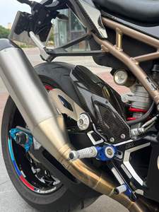Prêt à expédier – BMW <span class=keywords><strong>S1000RR</strong></span> <span class=keywords><strong>M</strong></span> Series d'occasion, carénage entièrement en carbone, échappement modifié, Superbike de course sur route, articles en stock - Product Image 3
