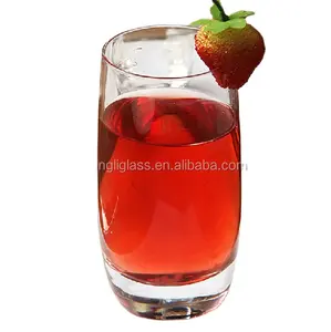 Chất lượng cao bán buôn uống Glass với đáy tròn, đáy dày uống Glass, nước uống nước trái cây kính