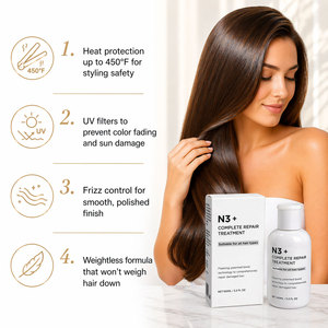 ทรีทเม้นท์ซ่อมแซมเส้นผม N3 Plus Bond Repair 100 มล. เทคโนโลยี Bond Tech ที่ได้รับสิทธิบัตร สำหรับผมเสีย ไบโอติน เคราติน อาร์แกนออยล์ ช่วยเพิ่มความเงางาม ลดการชี้ฟู - Product Image 2