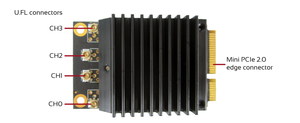Module WiFi <span class=keywords><strong>Mini</strong></span> PCIe QCA9994 <span class=keywords><strong>Compex</strong></span> WLE1216VX I-TEMP double bande 2,4 et 5 GHz 4x4 MIMO 802.11ac Wave2 - Product Image 2