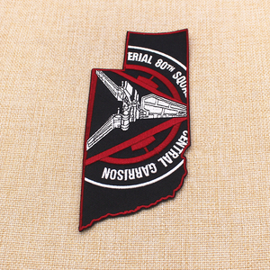 Emblema o <span class=keywords><strong>Motto</strong></span> Personalizzato per lo Spirito di Squadra, Patch Ricamata su Misura - Product Image 6