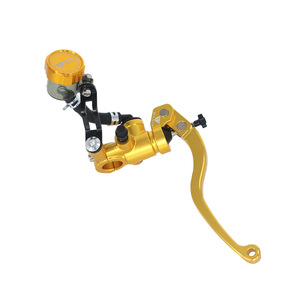 Palancas de freno para motocicleta Mokila, tipo de empuje directo, color rojo, para bicicletas eléctricas y motocicletas, modelo 02LR - Product Image 5