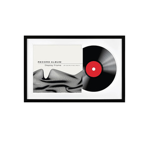 Cadre d'affichage rectangulaire pour disques vinyles, très vendu à l'international, 12 pouces, pour CD, album photo, décoration musicale et artistique murale - Product Image 5