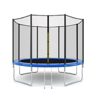 Trampolín Redondo para Exteriores de Fábrica, 6 pies, 8 pies, 10 pies, 12 pies, 14 pies, 15 pies, 16 pies, 150 kg, Trampolín para Niños