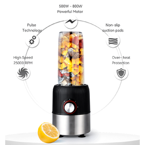 500W / 800W potente frullatore per l'opzione 2 in 1 uso cucina spremiagrumi <span class=keywords><strong>mixer</strong></span> frullatore frullato <span class=keywords><strong>maker</strong></span> - Product Image 2
