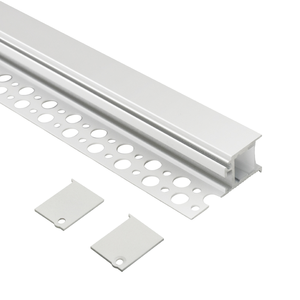 Lámpara de Techo LED de Diseño Moderno 1942, Marco Cuadrado de Aluminio, Perfil Serie 6000, Canal de Encaje, Ranura Integrada para Paneles de Yeso - Product Image 1