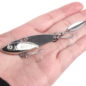 Alta calidad 5G-30g North Lake No. 1 bajo centro de gravedad tiro largo VIB zinc metal agua dulce lubina punta boca - Product Image 6