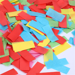 Rectangle Confetti Paper Bar Party Decoration Flame Retardant Gender Reveal <strong>Wedding</strong> Wholesale Multicolor Paper <strong>Tissue</strong> - Product Image 3